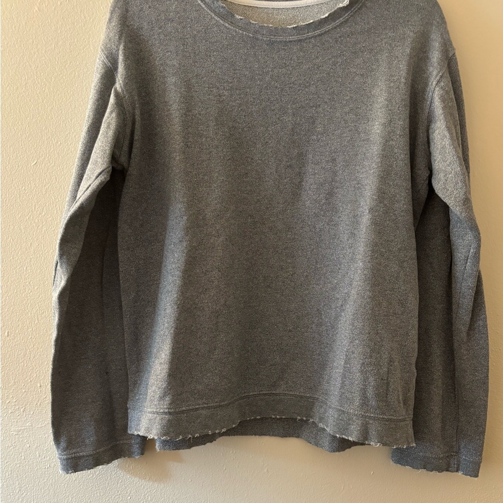 RtA Metallic Gray Sweatshirt